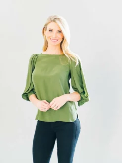LaRoque Victoria Top (Sage)