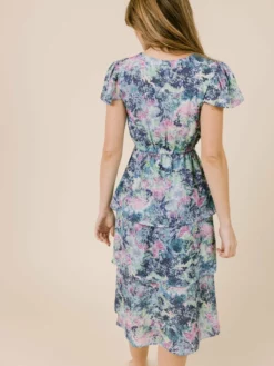 LaRoque Monroe Midi Dress (Blue Waterlily) Dresses 7 LaRoque Monroe Midi Dress (Blue Waterlily) Dresses