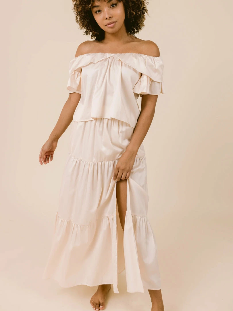 LaRoque Bottoms Sutton Skirt (Biscuit) 3 LaRoque Bottoms Sutton Skirt (Biscuit)