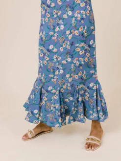 LaRoque Dresses Barrett Dress (French Blue Floral)