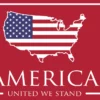 Peach State Pride Gifts For Him American Co United We Stand Decal (Red)