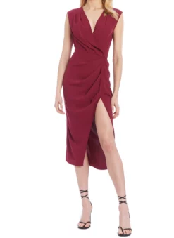 Amanda Uprichard Dresses Roma Dress (Malbec)