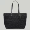Naghedi Jet Setter Small Tote (Onyx)