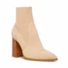 Steve Madden Julina Bootie (Taupe Suede) Shoes
