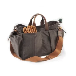 Tom Beckbe Accessories Canvas Utility Bag (Bark)