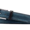 Martin Dingman Bermuda Braid Belt (Old Blue) Accessories 1 Martin Dingman Bermuda Braid Belt (Old Blue) Accessories