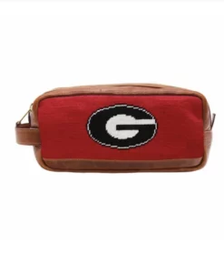 Smathers & Branson Georgia G Toiletry Bag (Red)
