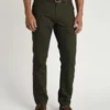 Duckhead Bottoms 1865 Five-Pocket Field Canvas (Forrest Green)