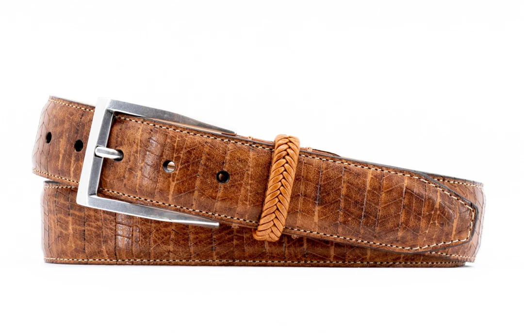 Martin Dingman Beau Seagrass Belt (Mocha) Accessories 3 Martin Dingman Beau Seagrass Belt (Mocha) Accessories