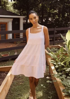 S'edge Dresses Chanelle Dress (Cotton Candy)