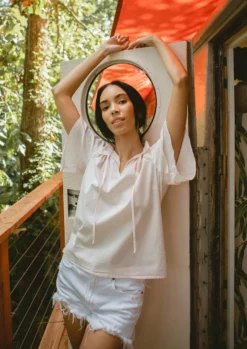 S'edge Sally Top (White) Tops