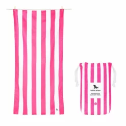 Dock & Bay Quick Dry Towel (Cabana) Phi Phi Pink L Swim