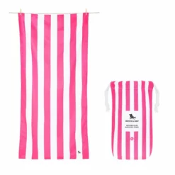 Dock & Bay Swim Quick Dry Towel (Cabana) Phi Phi Pink XL