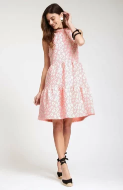 Tyler Boe Toni Jacquard Dress (Daisies)
