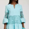 Tyler Boe Izzy Dress (Bahama Blue) 2 Tyler Boe Izzy Dress (Bahama Blue)