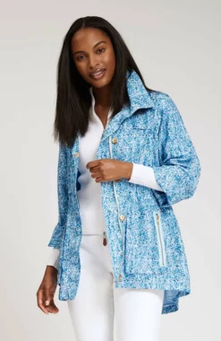 Tyler Boe Outerwear Newport Tile Slicker (Multi)