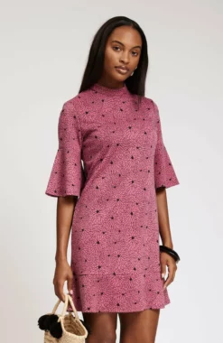 Tyler Boe Dresses Mindy Jacquard Dress (Crysanthimums)