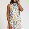 Tyler Boe Stella Mecho Dress Floral Dress (Multi) Dresses 1 Tyler Boe Stella Mecho Dress Floral Dress (Multi) Dresses