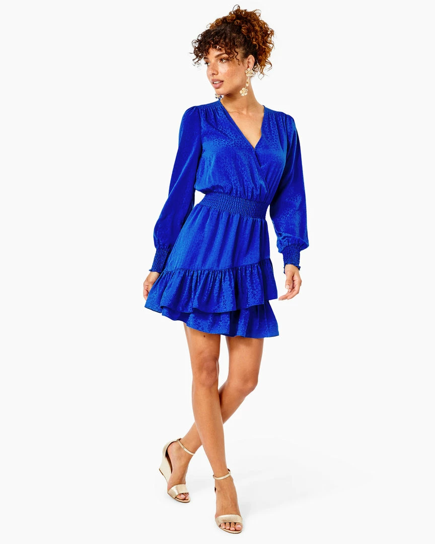 Lilly Pulitzer Christina Dress (Ikat Blue) 3 Lilly Pulitzer Christina Dress (Ikat Blue)