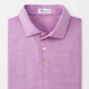 Peter Millar Tops Jubilee Performance Jersey Polo (Rosebay)