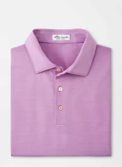 Peter Millar Tops Jubilee Performance Jersey Polo (Rosebay)