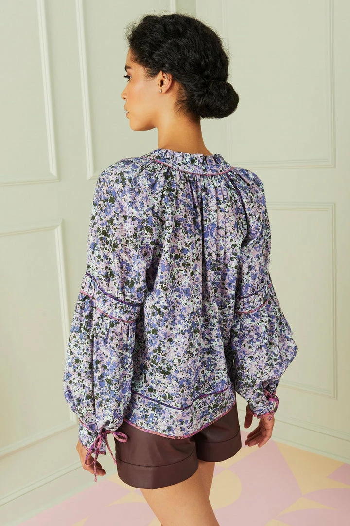 Marie Oliver Pippa Blouse (Dapple Mix) Tops 5 Marie Oliver Pippa Blouse (Dapple Mix) Tops