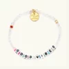 Little Words Project Jewelry Good Vibes Bracelet (Minimal)