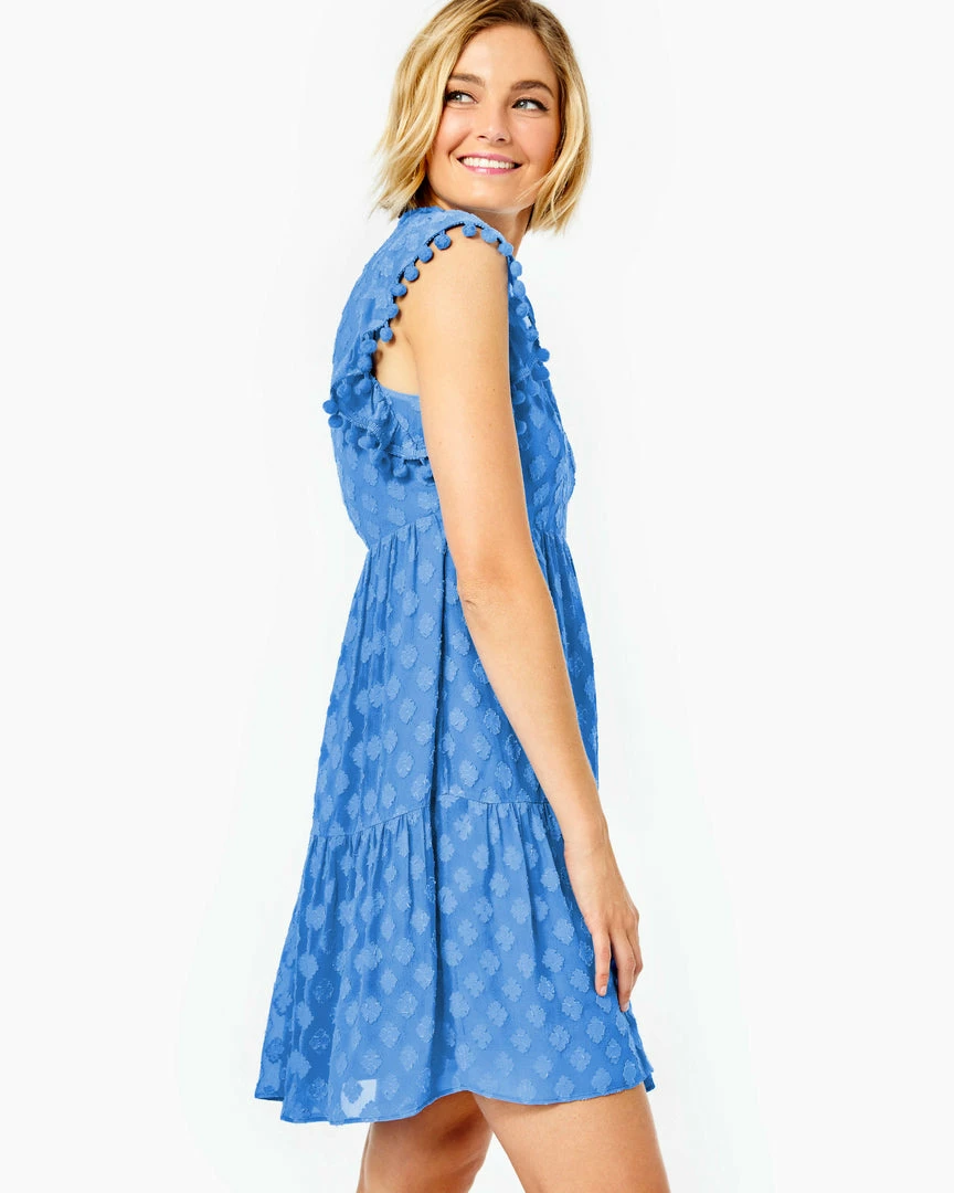 Lilly Pulitzer Arelah Dress (Blue Thistle) 4 Lilly Pulitzer Arelah Dress (Blue Thistle)