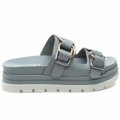 J Slides Baha Sandal (Light Grey) Shoes