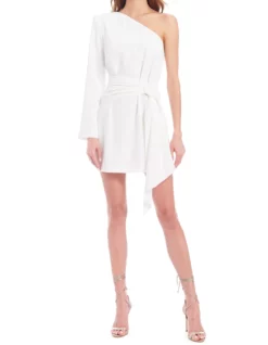 Amanda Uprichard Dresses Aubrianna Dress (Ivory)