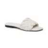 Marc Fisher Shoes Marisol Slide Sandal (Ivory Leather)