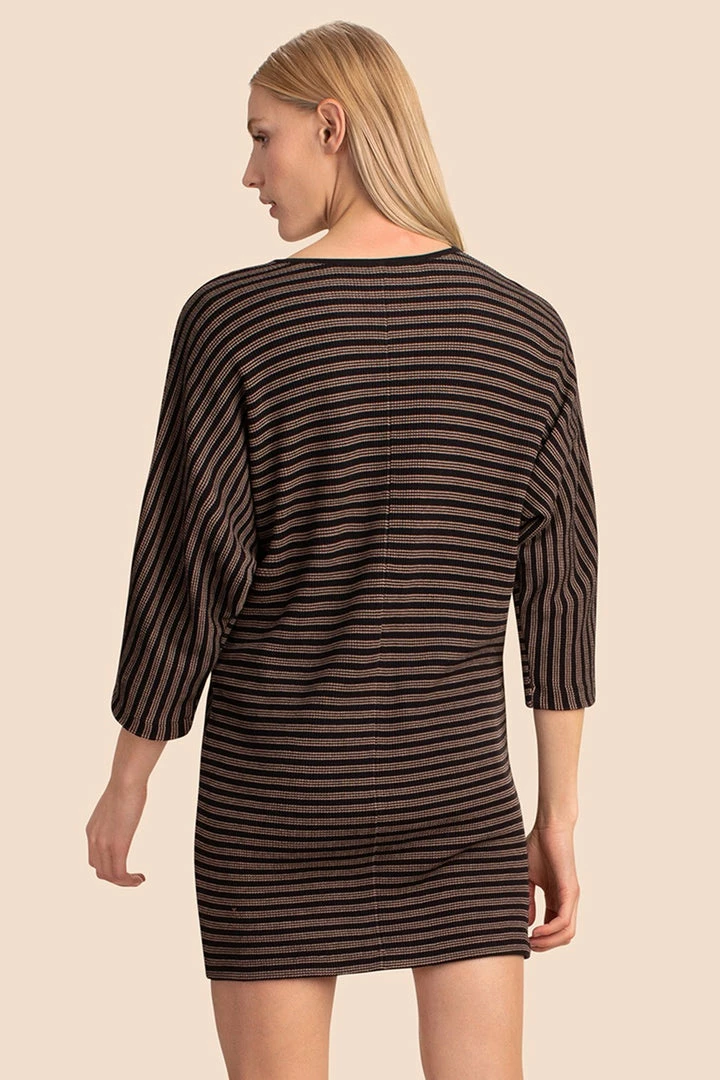 Trina Turk Gallivant Dress (Black/Camel) Dresses 4 Trina Turk Gallivant Dress (Black/Camel) Dresses