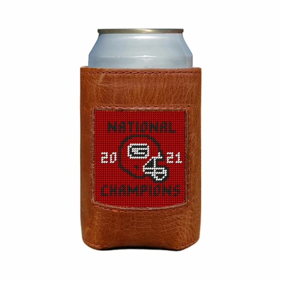 Smathers & Branson Collegiate Georgia 2021 National Championship Can Cooler (Red) 3 Smathers & Branson Collegiate Georgia 2021 National Championship Can Cooler (Red)