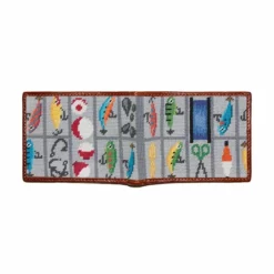 Smathers & Branson Tackle Box Bifold Wallet (Multi) Accessories
