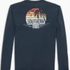 Southern Tide Circle Sunset Tee (True Navy) Tops