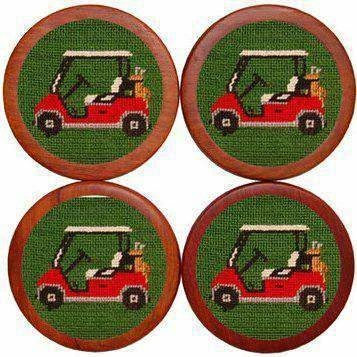 Smathers & Branson Gifts For Him Golf Cart Coasters (Forest) 3 Smathers & Branson Gifts For Him Golf Cart Coasters (Forest)