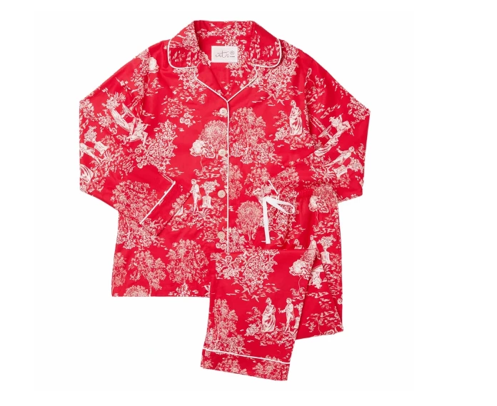 The Cat's Pajamas Luxe Pima Pajama (A Rose, My Love?) 3 The Cat's Pajamas Luxe Pima Pajama (A Rose, My Love?)