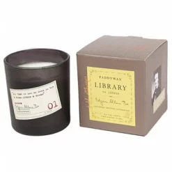 Paddywax Library 6.5 Oz Candle (Poe)