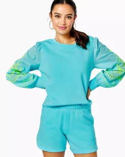 Lilly Pulitzer Kylar Knit Short (Blue Horizon)