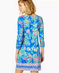 Lilly Pulitzer UPF 50+ Sophie Dress (Fancy Fins)