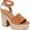 Marc Fisher Shoes Odilia Espadrille Platform Sandal (Natural)