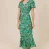 LaRoque Barrett Dress (Green Meadow Floral)