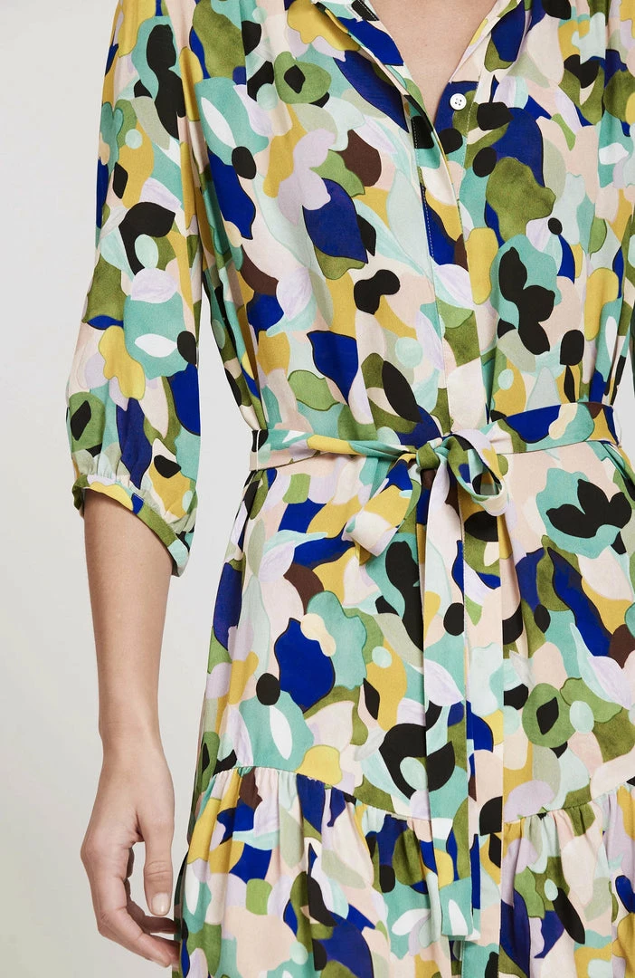 Tyler Boe Petra Viscose Floral Dress (Multi) Dresses 4 Tyler Boe Petra Viscose Floral Dress (Multi) Dresses