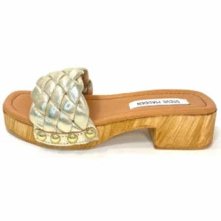 Steve Madden Shoes Bennet Gold Sandal