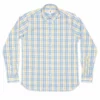 Duckhead Gaskins Plaid Shirt (Faded Denim) Tops 2 Duckhead Gaskins Plaid Shirt (Faded Denim) Tops
