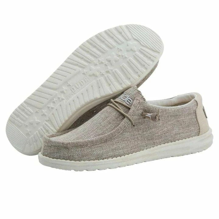Hey Dude Shoes Wally Woven (Beige) 3 Hey Dude Shoes Wally Woven (Beige)