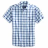 Fish Hippie Rumfront Plaid Short Sleeve (Baltic) Tops