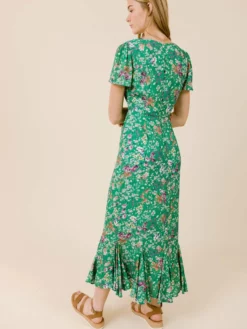 LaRoque Barrett Dress (Green Meadow Floral)