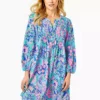 Lilly Pulitzer Seana UPF 50+ Dress (Jungle Sunrise) Dresses