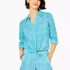 Lilly Pulitzer Tops Sea View Button Down Top (Along The Same Line) 2 Lilly Pulitzer Tops Sea View Button Down Top (Along The Same Line)